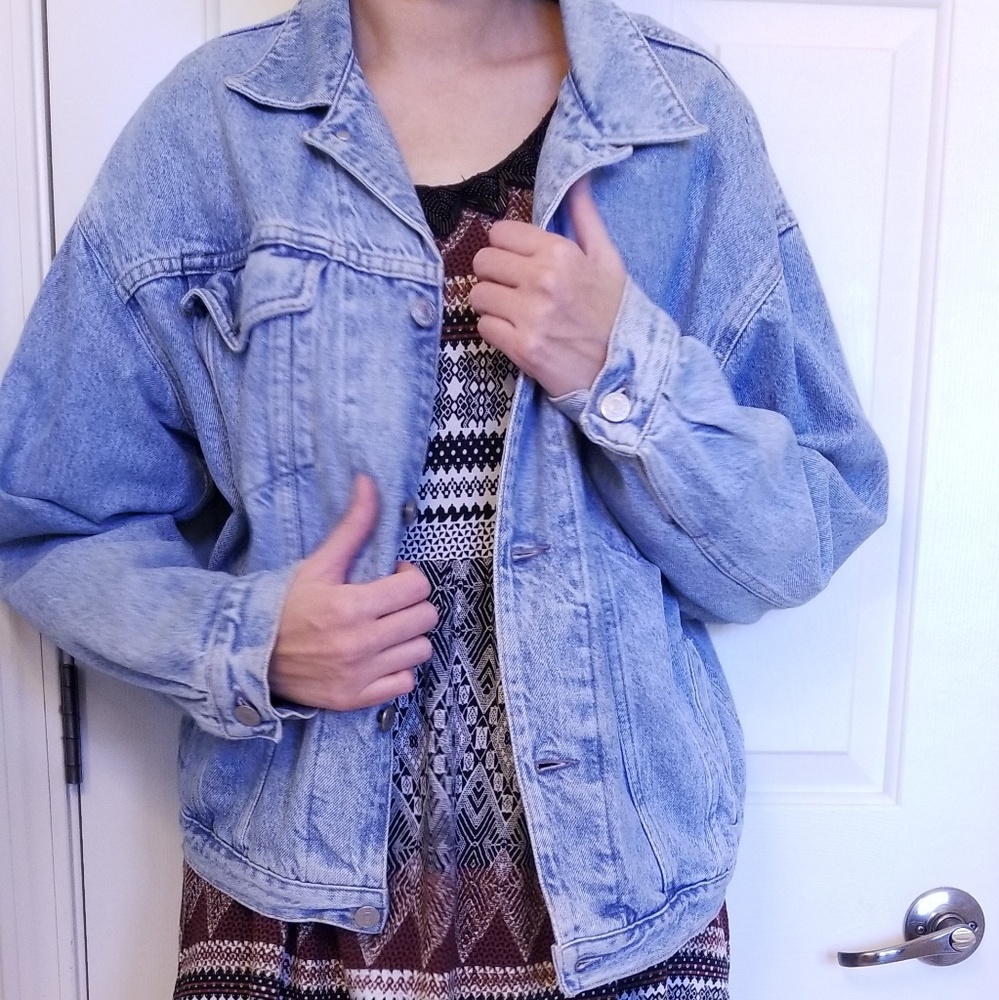 Printed dress with bead detail on collar